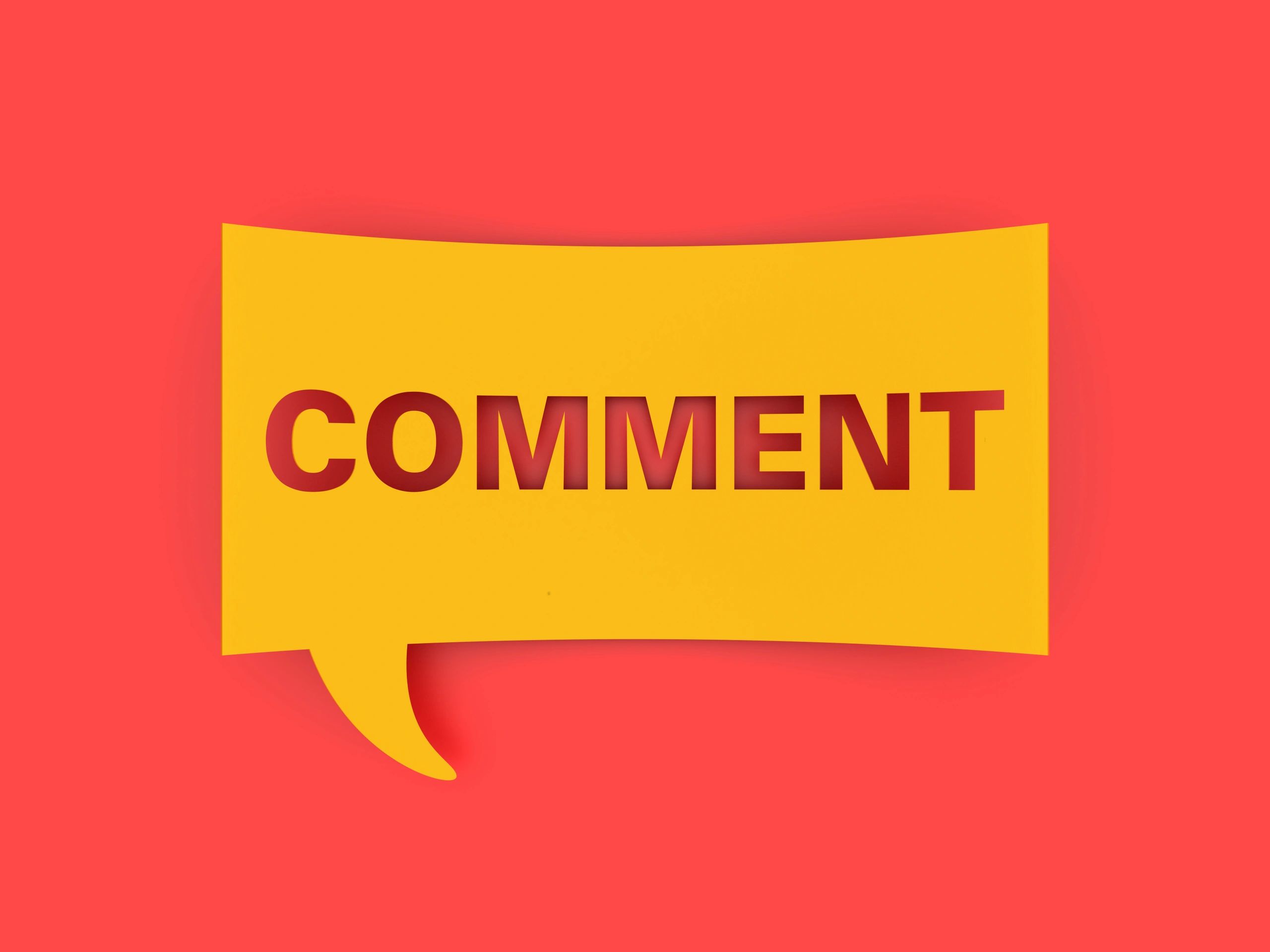 comment section moderation